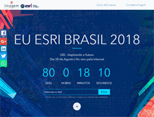 Tablet Screenshot of euesri.com.br